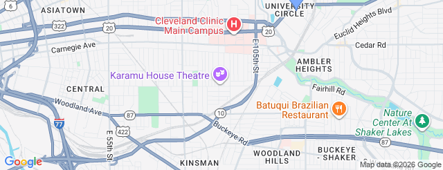 Jelliffe Theatre at Karamu House